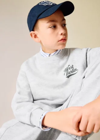 Bedrucktes Sweatshirt aus Baumwolle