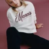 Bedrucktes Sweatshirt aus Baumwolle