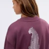 Bedrucktes Sweatshirt aus Baumwolle
