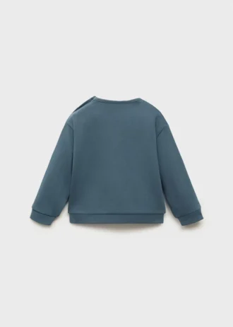Bedrucktes Sweatshirt aus Baumwolle