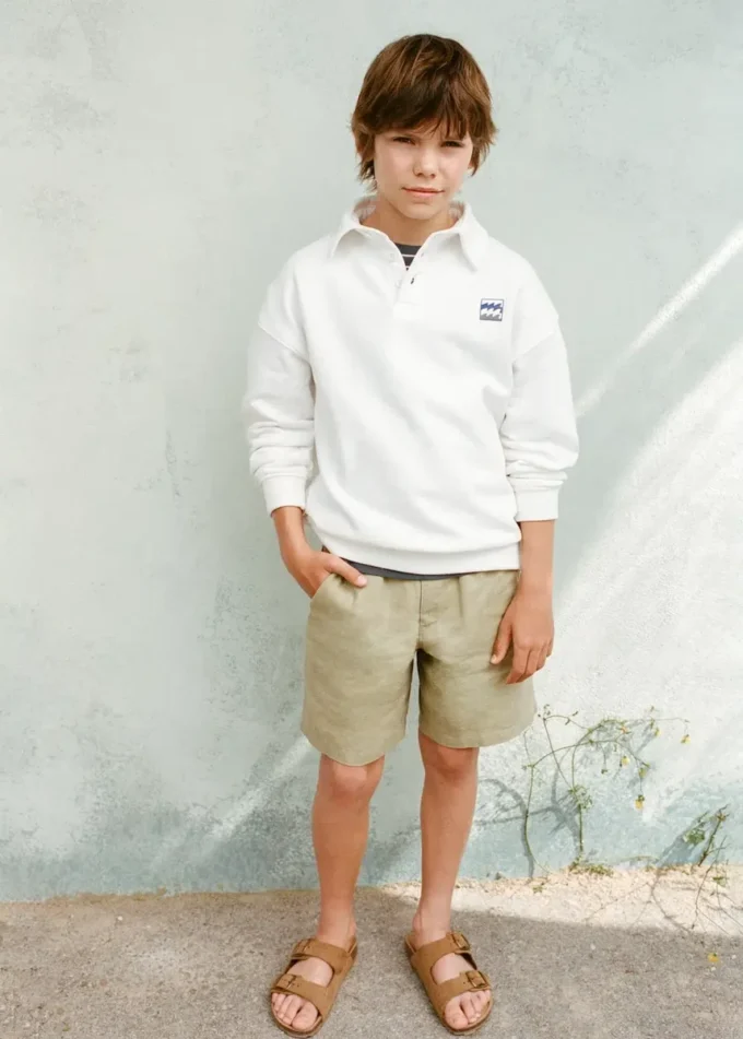 Bedrucktes Sweatshirt aus Baumwolle