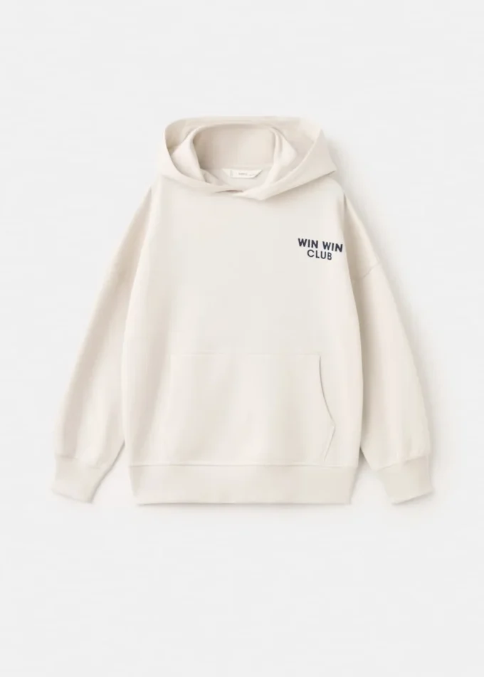 Bedrucktes Sweatshirt aus Baumwolle