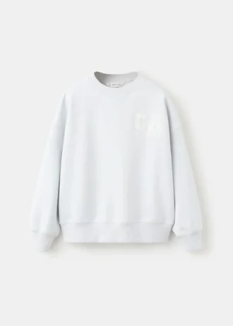 Bedrucktes Sweatshirt aus Baumwolle