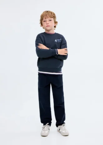 Bedrucktes Sweatshirt aus Baumwolle