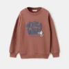 Bedrucktes Sweatshirt aus Baumwolle