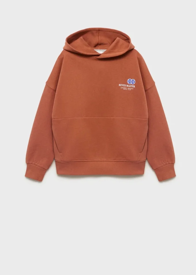 Bedrucktes Sweatshirt aus Baumwolle