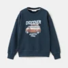 Bedrucktes Sweatshirt aus Baumwolle