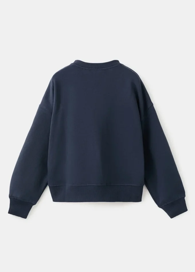 Bedrucktes Sweatshirt aus Baumwolle