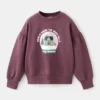 Bedrucktes Sweatshirt aus Baumwolle