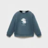Bedrucktes Sweatshirt aus Baumwolle