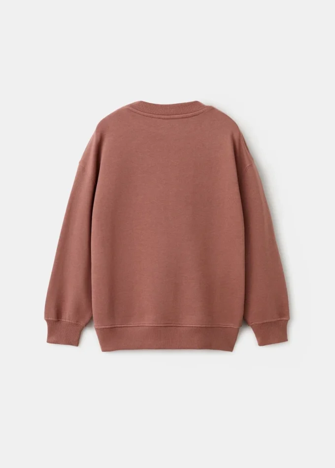 Bedrucktes Sweatshirt aus Baumwolle