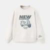 Bedrucktes Sweatshirt aus Baumwolle