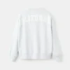 Bedrucktes Sweatshirt aus Baumwolle