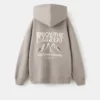 Bedrucktes Sweatshirt mit Prägung