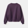 Bedrucktes Sweatshirt mit Stickerei