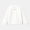 Bedrucktes Sweatshirt mit Stickerei Bedrucktes Sweatshirt mit Stickerei