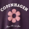 Bedrucktes Sweatshirt mit Stickerei