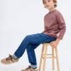 Bedrucktes T-Shirt aus Baumwollmischung Bedrucktes T-Shirt aus Baumwollmischung