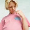 Bedrucktes T-Shirt aus Baumwollmischung Bedrucktes T-Shirt aus Baumwollmischung