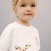 Bedrucktes T-Shirt aus Baumwollmischung