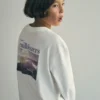 Bedrucktes T-Shirt aus Baumwollmischung Bedrucktes T-Shirt aus Baumwollmischung