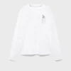 Bedrucktes T-Shirt aus Baumwollmischung