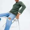 Bedrucktes T-Shirt aus Baumwollmischung Bedrucktes T-Shirt aus Baumwollmischung