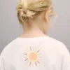 Bedrucktes T-Shirt aus Baumwollmischung