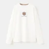 Bedrucktes T-Shirt aus Baumwollmischung Bedrucktes T-Shirt aus Baumwollmischung