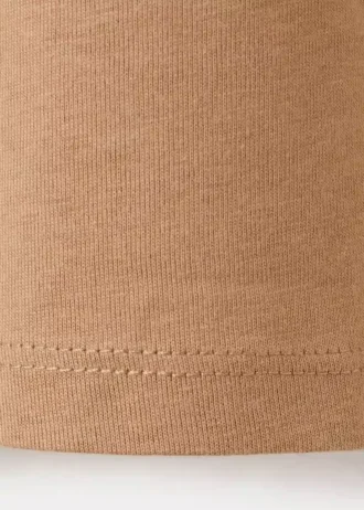 Bedrucktes T-Shirt aus Baumwollmischung