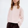 Bedrucktes T-Shirt aus Baumwollmischung