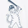 Bedrucktes T-Shirt aus Baumwollmischung