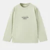 Bedrucktes T-Shirt aus Baumwollmischung Bedrucktes T-Shirt aus Baumwollmischung
