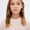 Bedrucktes T-Shirt aus Baumwollmischung