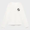 Bedrucktes T-Shirt aus Baumwollmischung