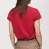 Bedrucktes T-Shirt aus Baumwollmischung