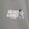 Bedrucktes T-Shirt aus Baumwollmischung Bedrucktes T-Shirt aus Baumwollmischung
