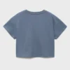 Bedrucktes T-Shirt aus Baumwollmischung