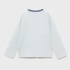 Bedrucktes T-Shirt aus Baumwollmischung