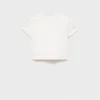 Bedrucktes T-Shirt aus Baumwollmischung