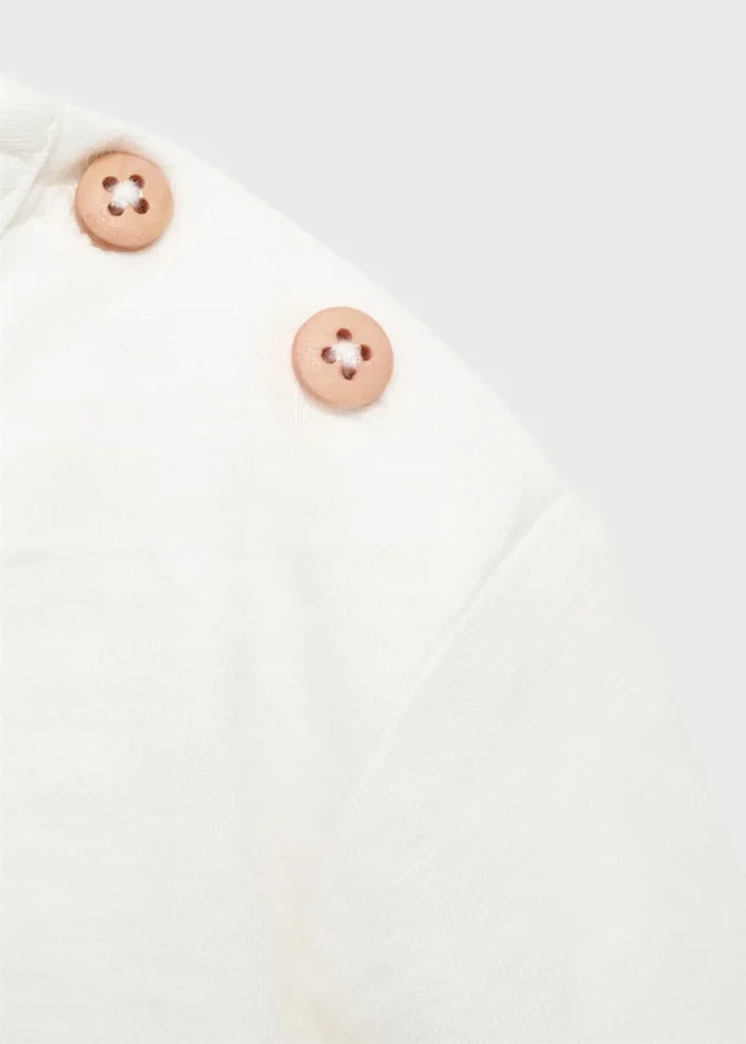 Bedrucktes T-Shirt aus Baumwollmischung