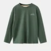 Bedrucktes T-Shirt aus Baumwollmischung Bedrucktes T-Shirt aus Baumwollmischung