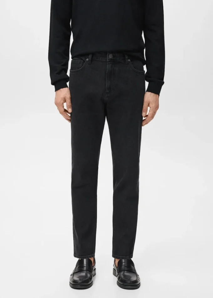 Ben Cropped Tapered-Fit Jeans