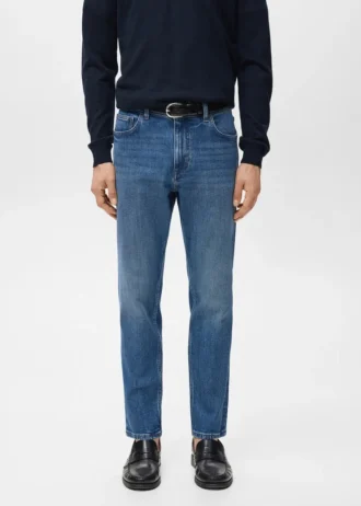 Ben Cropped Tapered-Fit Jeans