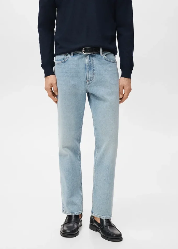 Ben Cropped Tapered-Fit Jeans