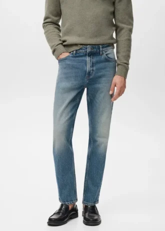 Ben Cropped Tapered-Fit Jeans