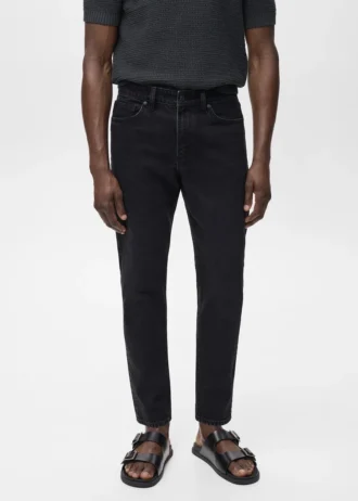 Ben Cropped Tapered-Fit Jeans
