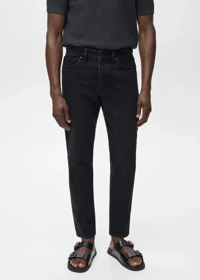 Ben Cropped Tapered-Fit Jeans
