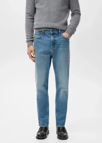 Ben Cropped Tapered-Fit Jeans