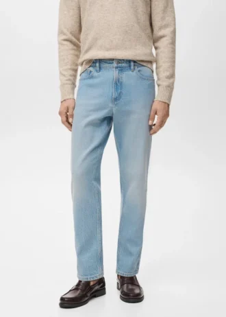 Ben Cropped Tapered-Fit Jeans